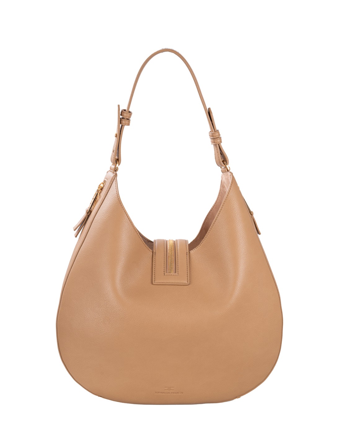 shop ELISABETTA FRANCHI  Borsa: Elisabetta Franchi borsa hobo grande in materiale effetto pelle con zip.
Cerniere con tirazip logati in metallo dorato.
Accessorio in metallo dorato.
Dimensioni: 37,5 x 37 x 8 cm.
Composizione: 59% Poliestere 22% Polvere di legno 19% Poliuretanica.
Made in Italy.. BS75A47E2-032 number 9444719